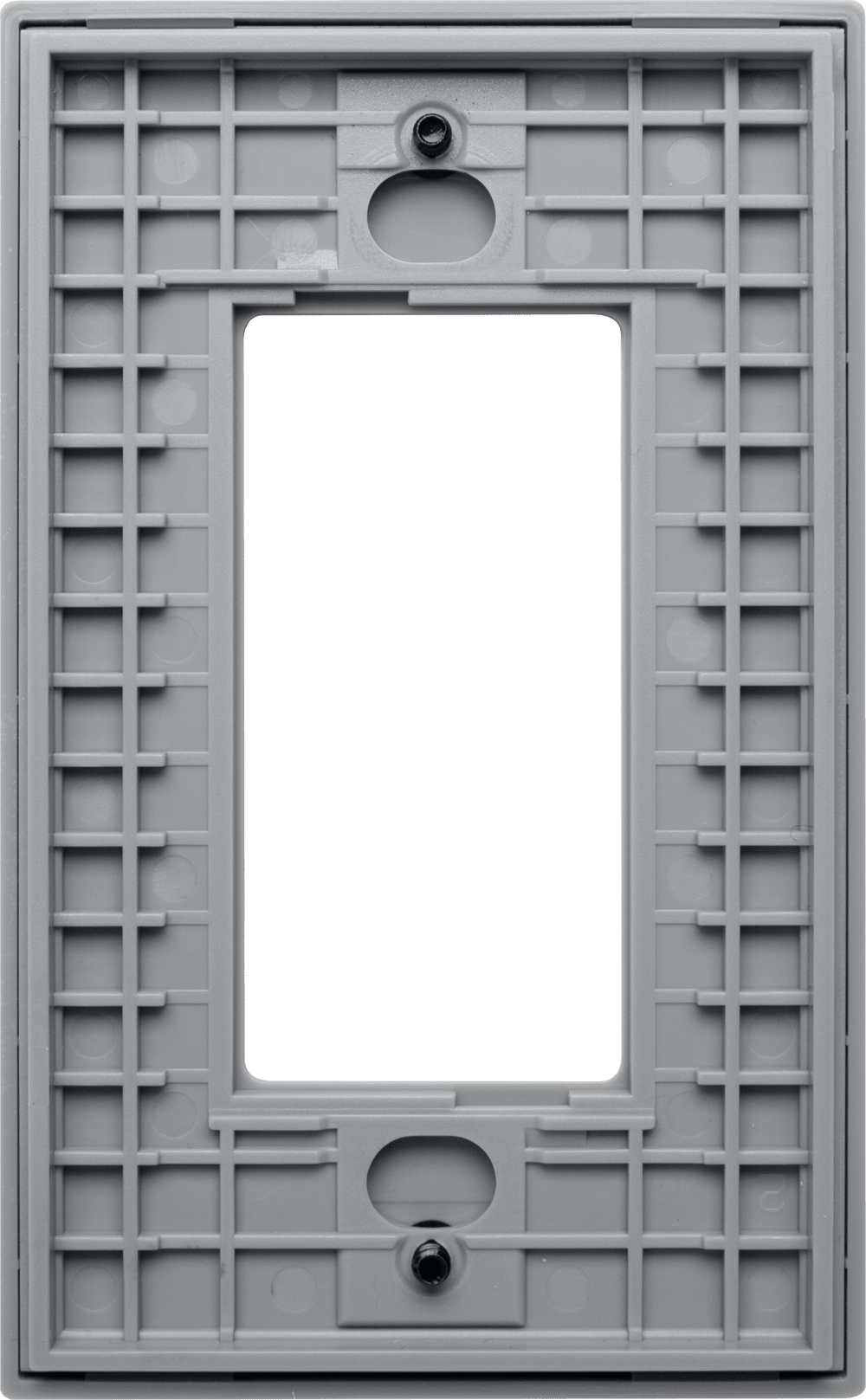 Control4® Faceplate, Essential, Contemporary, 1 Gang (Gray)