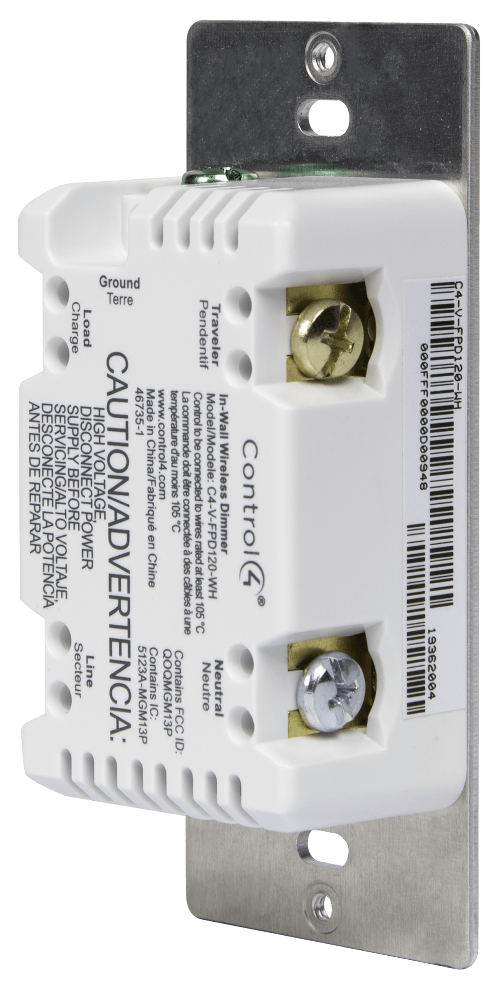 Control4® Essential Forward Phase Dimmer, 120V (White)