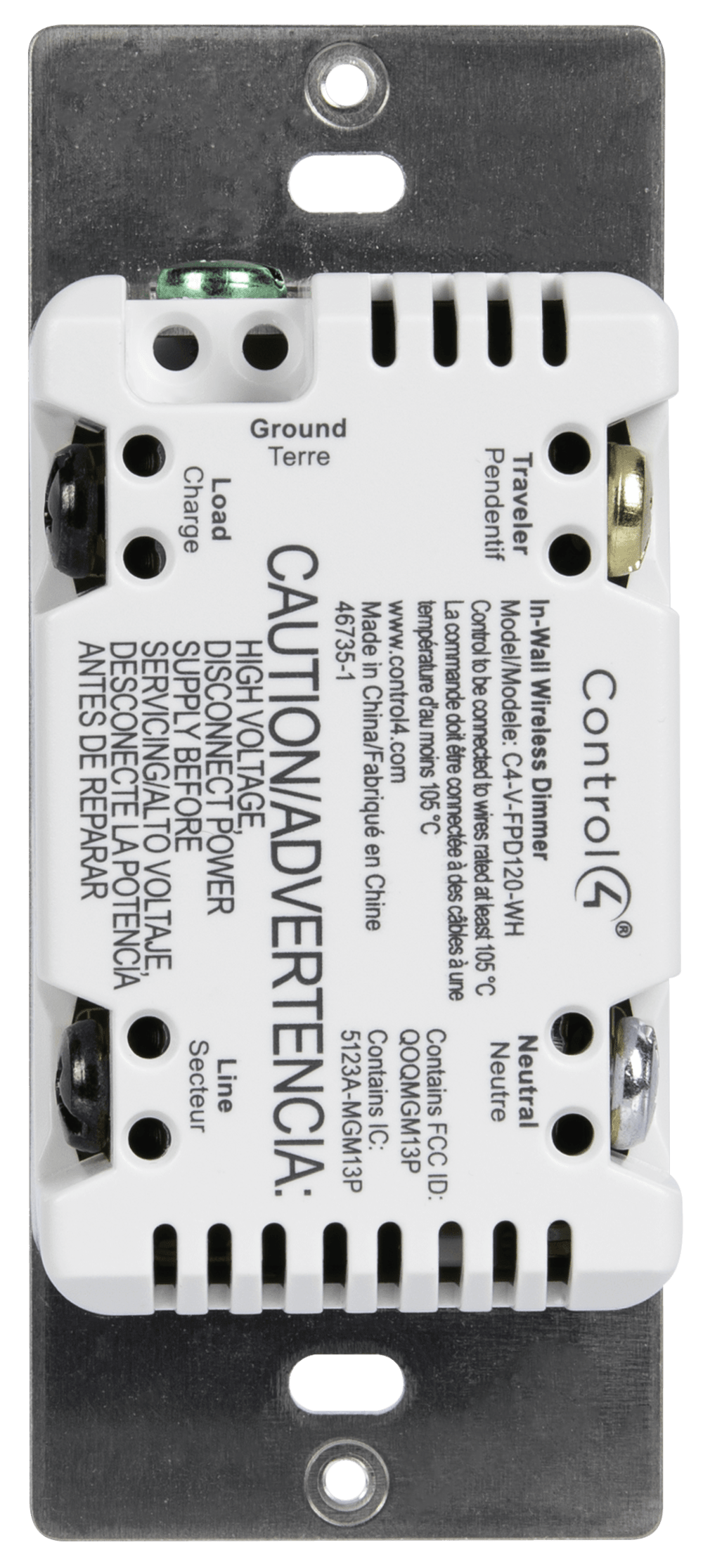 Control4® Essential Forward Phase Dimmer, 120V (White)