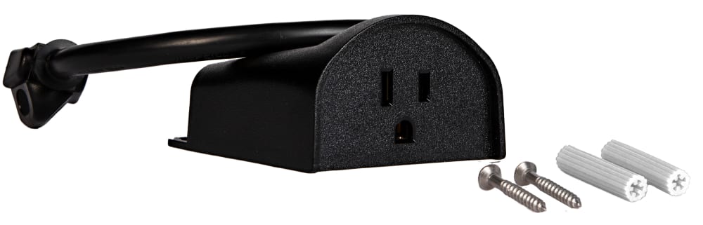 Control4® Outdoor Plug-In Outlet Switch, 120V (Black)