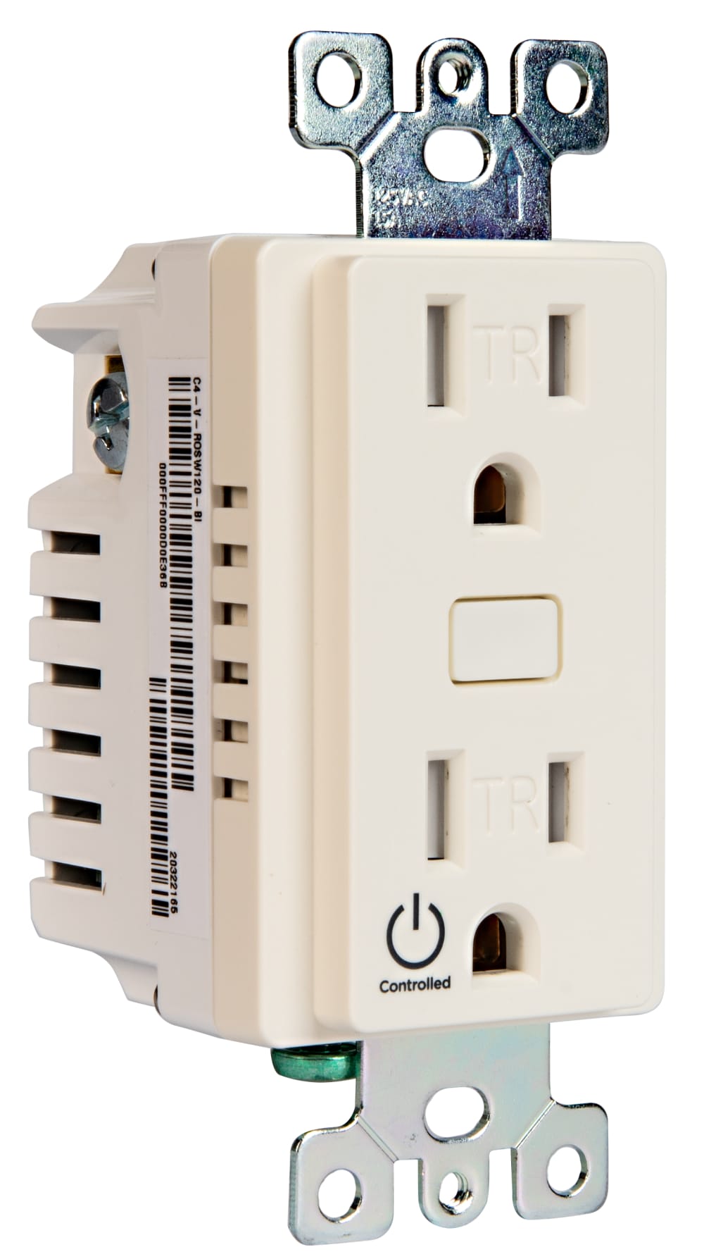 Control4® Receptacle Outlet Switch, 120V (Biscuit)