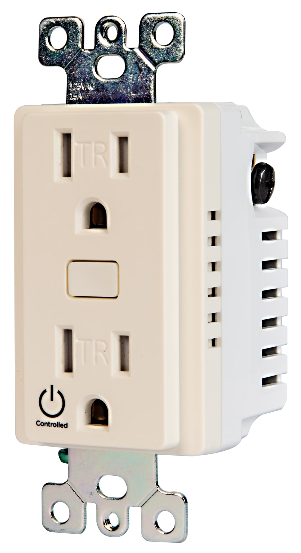 Control4® Receptacle Outlet Switch, 120V (Biscuit)