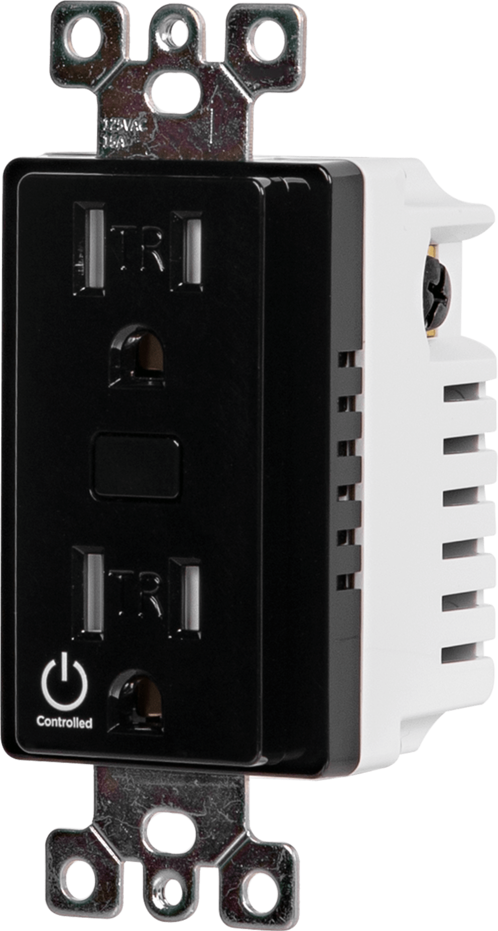Control4® Receptacle Outlet Switch, 120V (Black)
