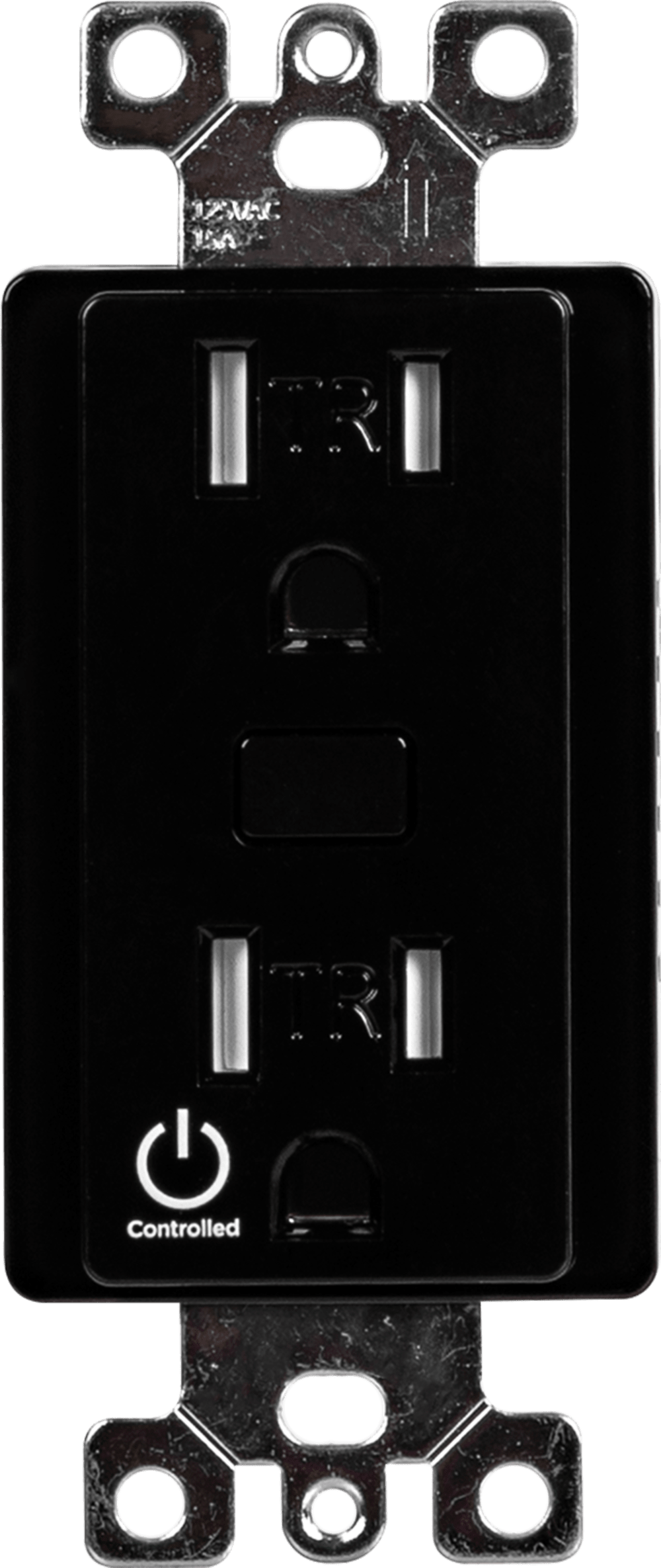 Control4® Receptacle Outlet Switch, 120V (Black)
