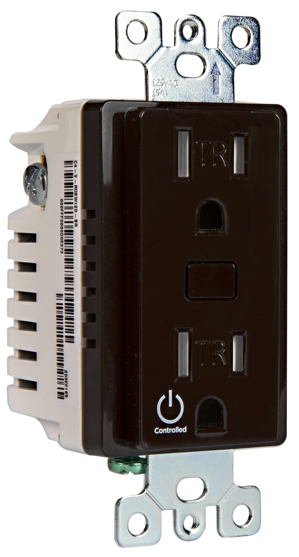 Control4® Receptacle Outlet Switch, 120V (Brown)