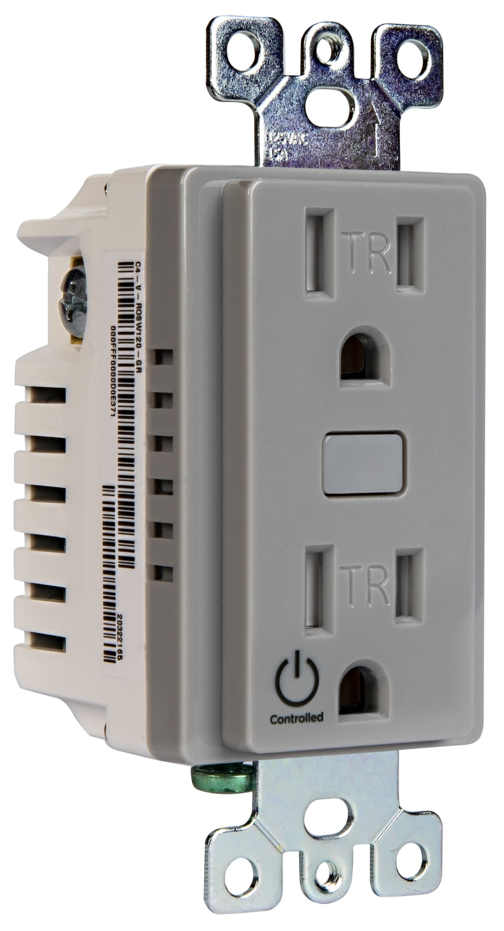 Control4® Receptacle Outlet Switch, 120V (Gray)