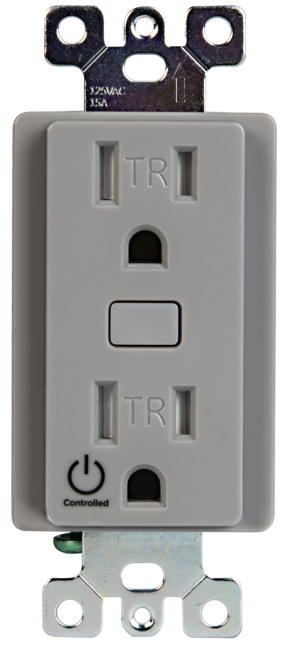 Control4® Receptacle Outlet Switch, 120V (Gray)