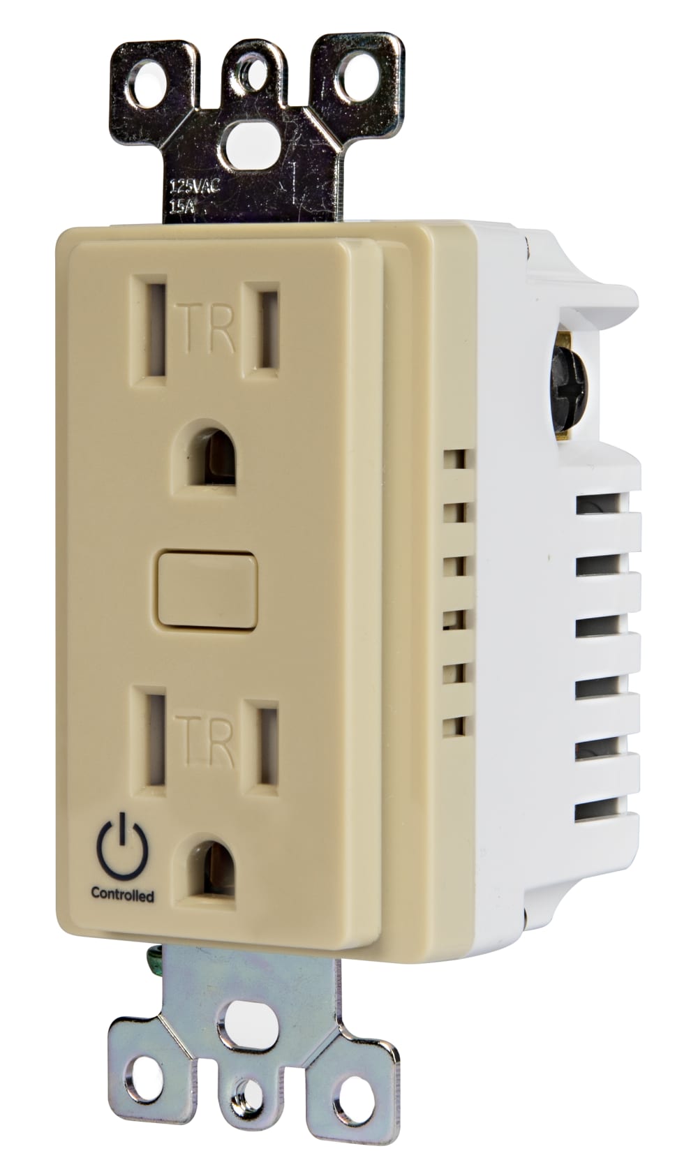 Control4® Receptacle Outlet Switch, 120V (Ivory)