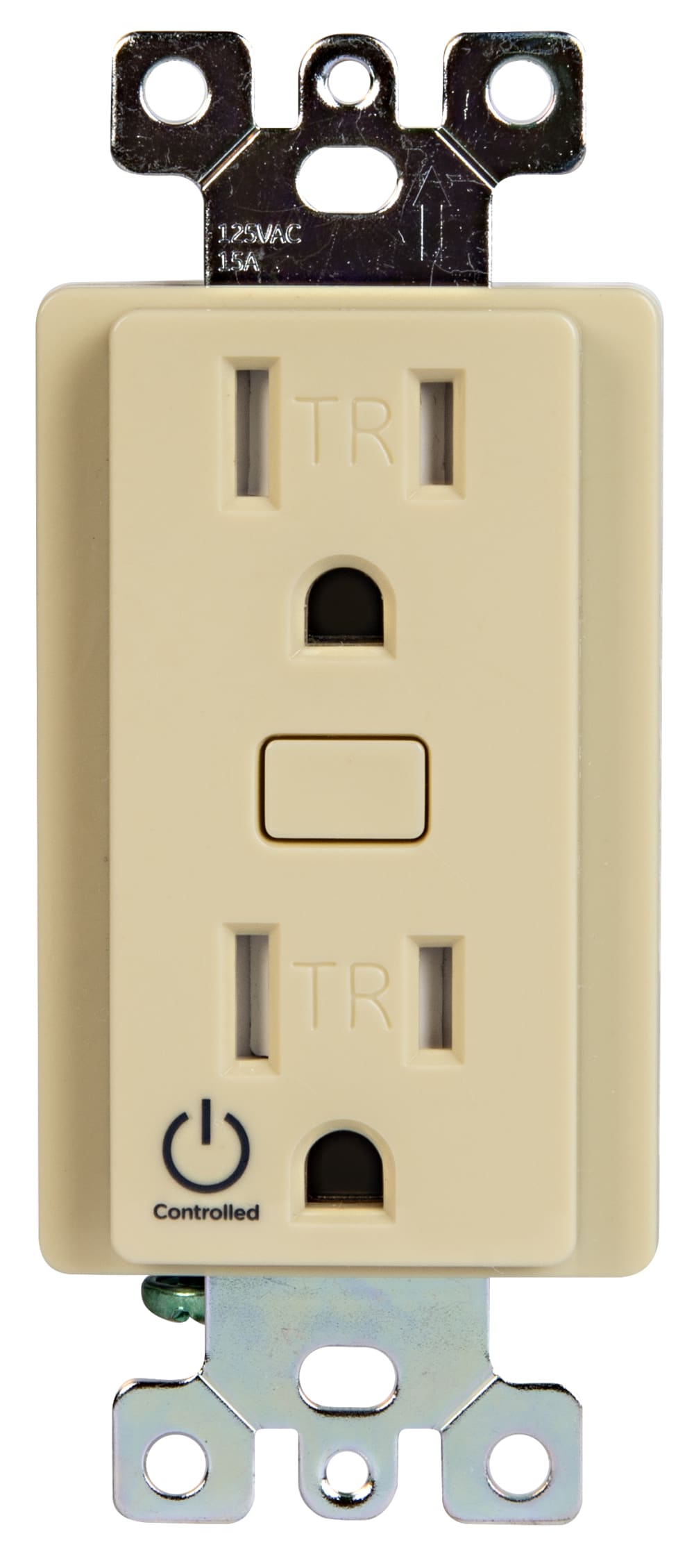 Control4® Receptacle Outlet Switch, 120V (Ivory)