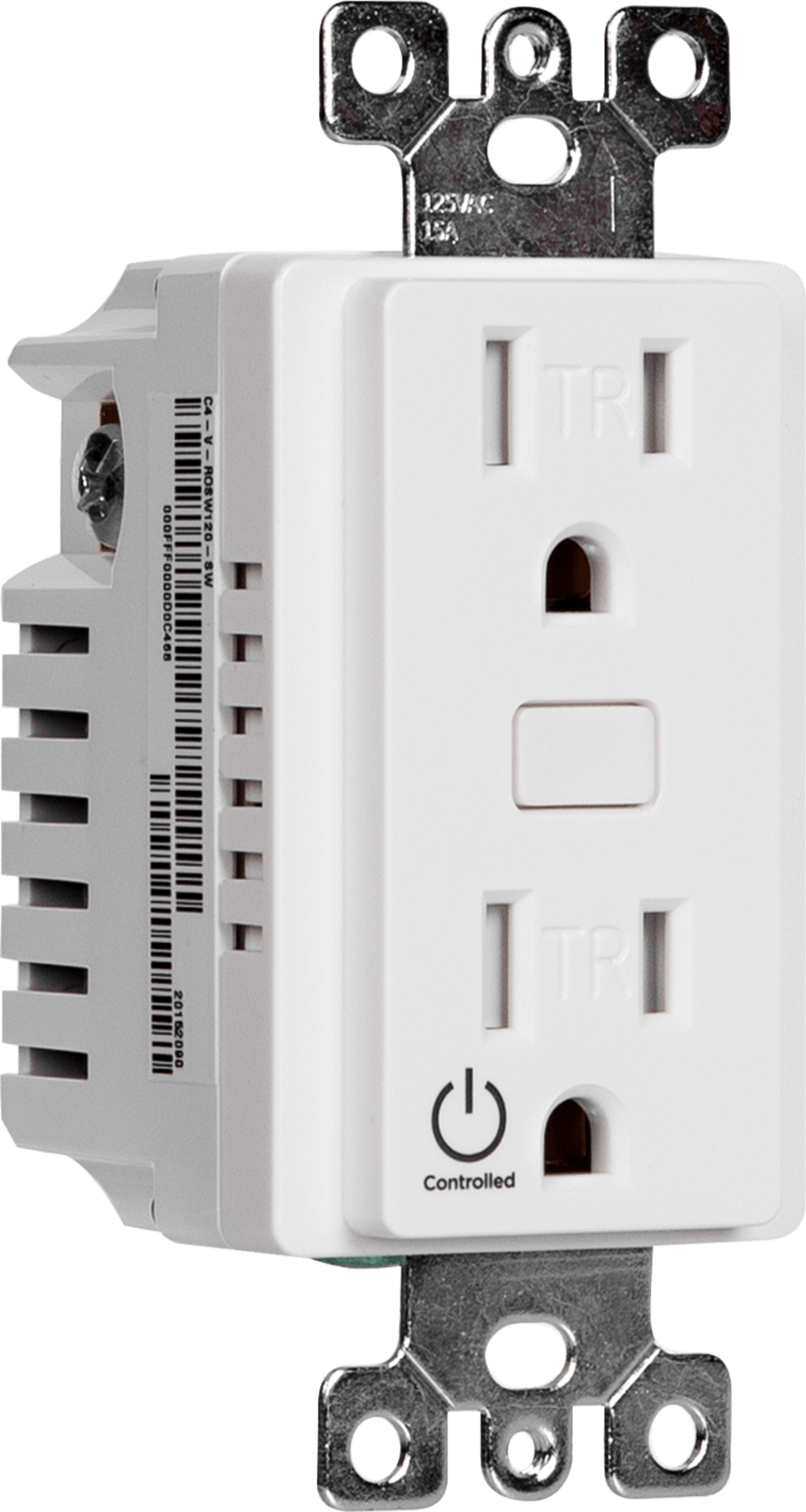 Control4® Receptacle Outlet Switch, 120V (Snow White)