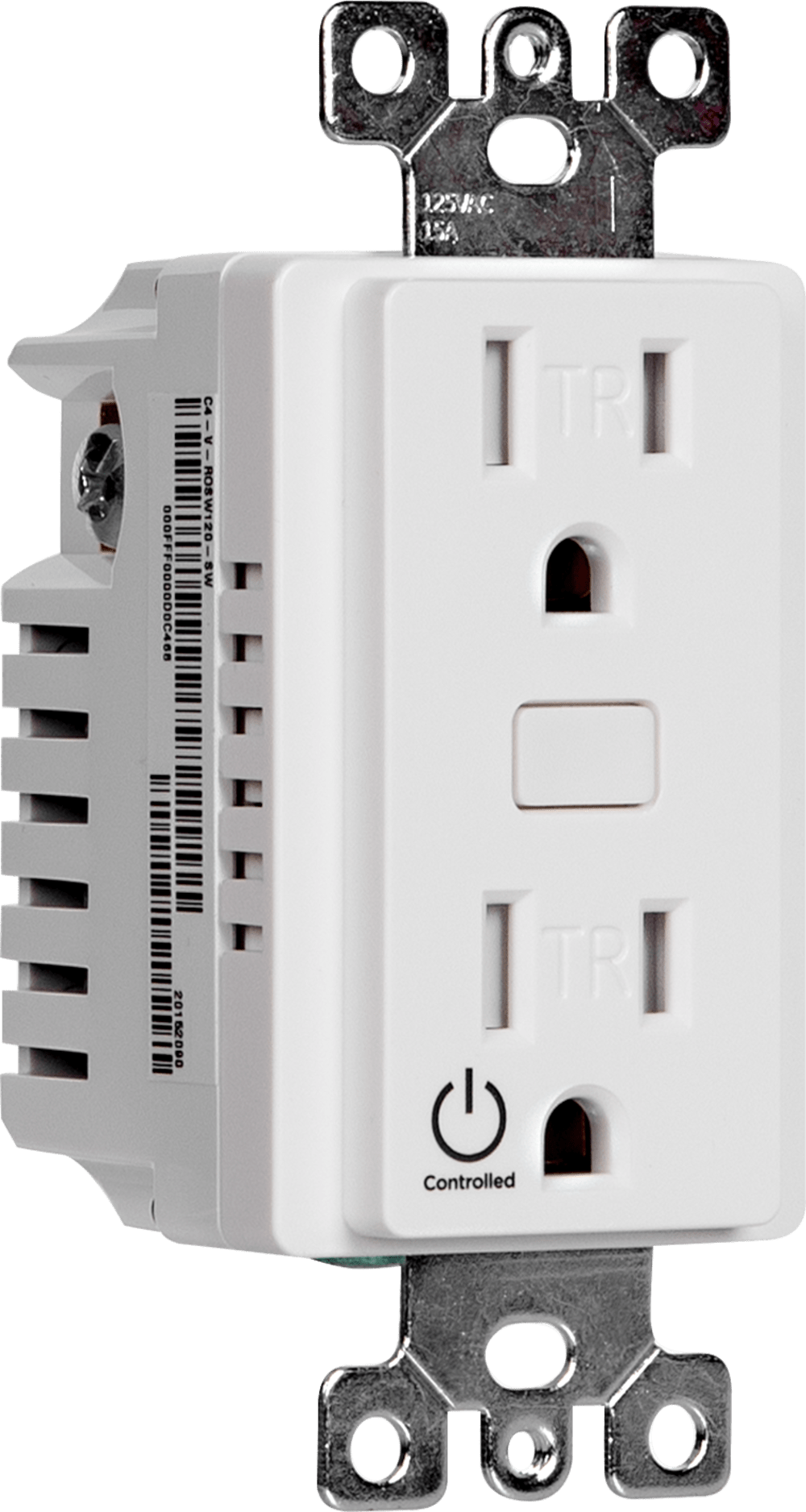 Control4® Receptacle Outlet Switch, 120V (White)