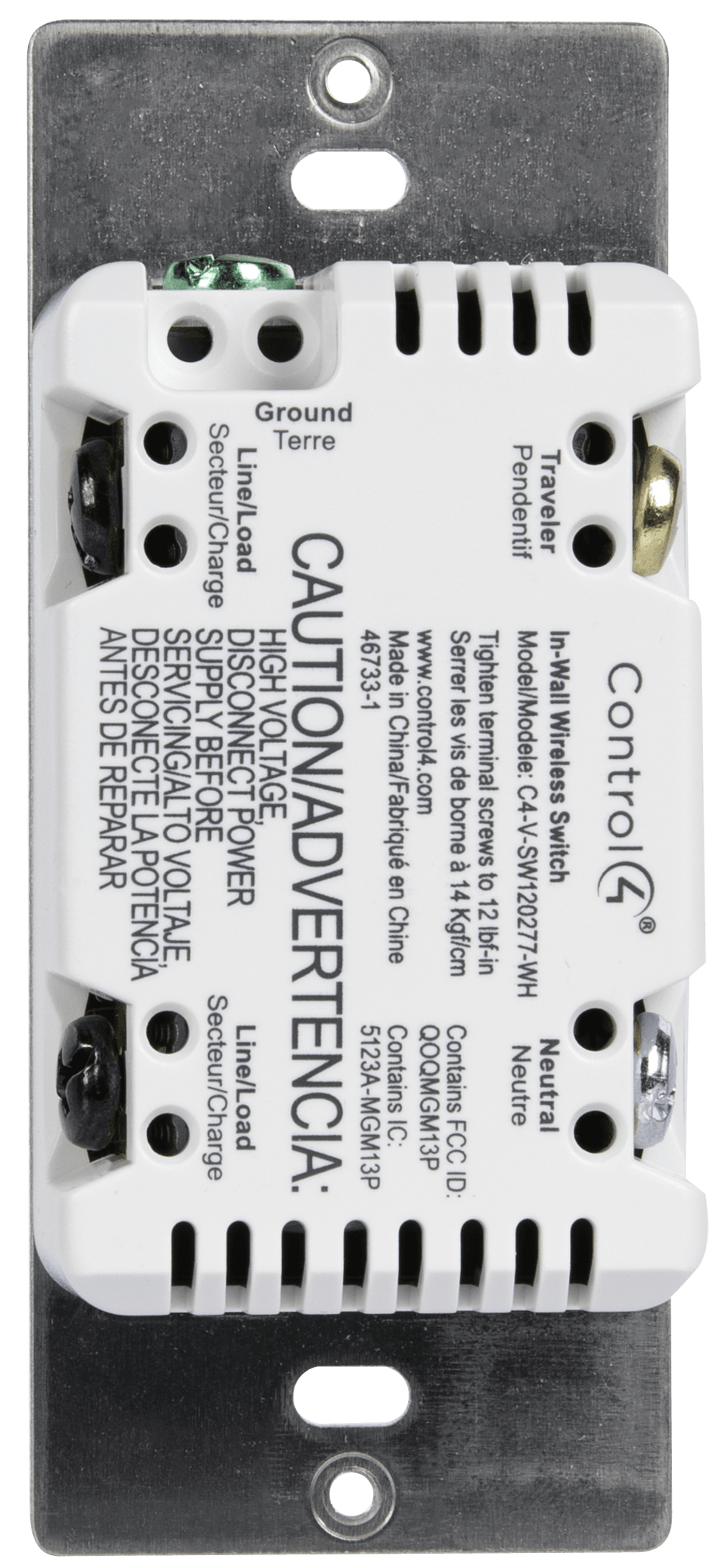 Control4® Essential Switch, 120V/277V (White)