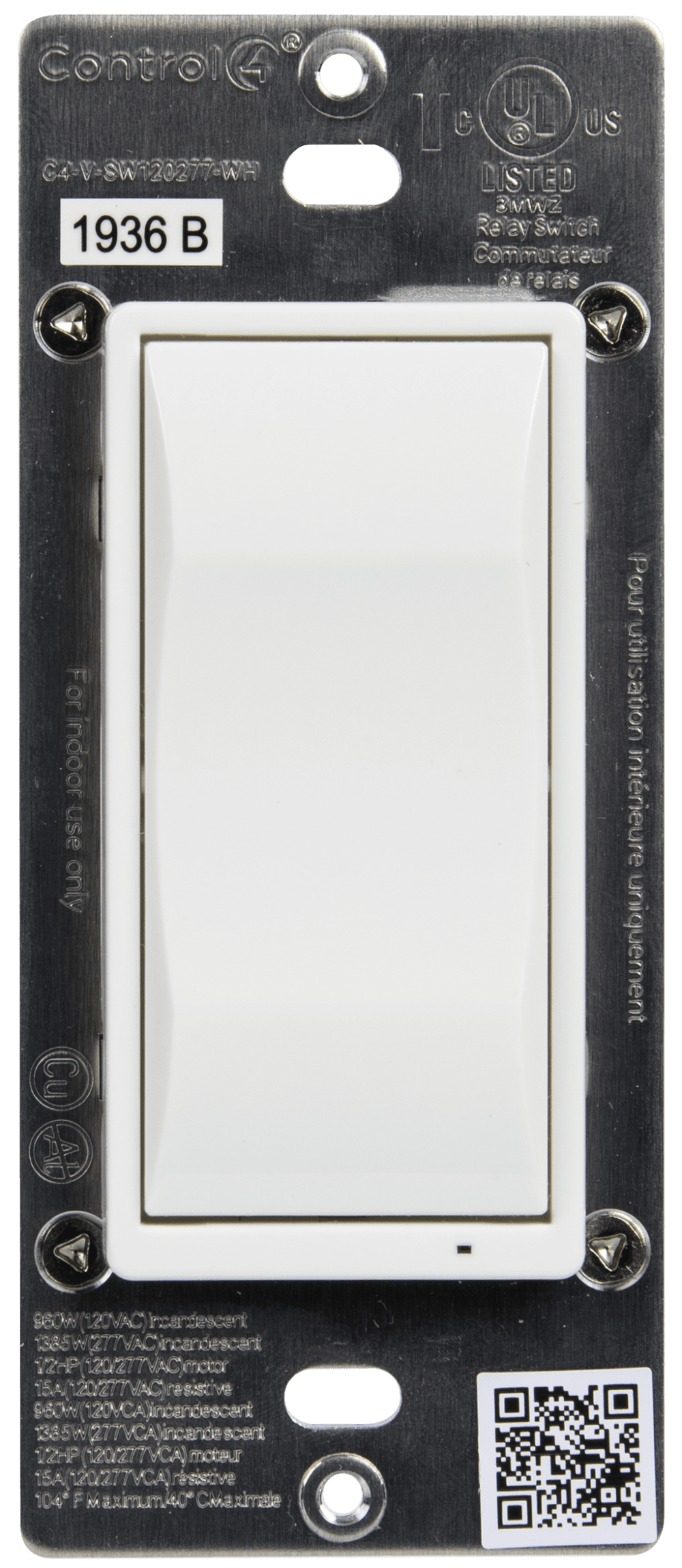 Control4® Essential Switch, 120V/277V (White)