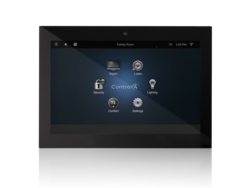 Control4® T3 Series 7” In-Wall Touchscreen (Black) - EOS 05.05.21