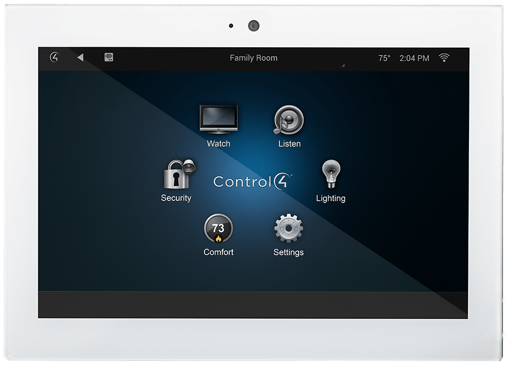 Control4® T3 Series 7” In-Wall Touchscreen (White) - EOS 11.10.20