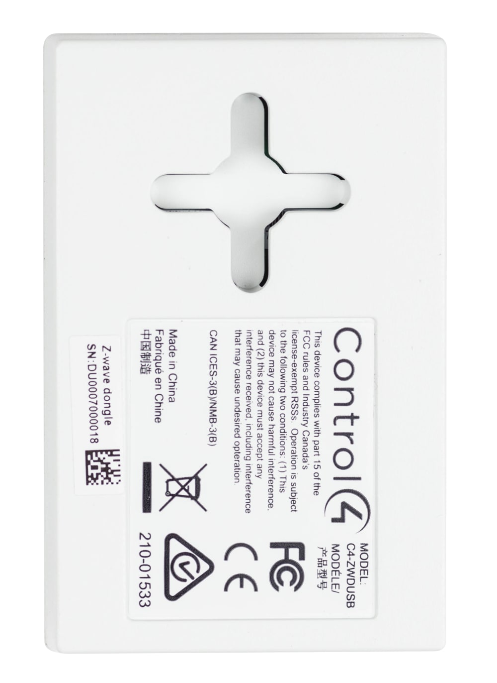 Dongle USB to Z-Wave