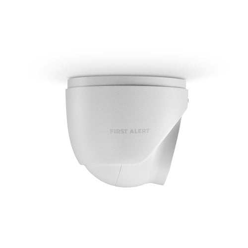 First Alert CX4TE08F28PW 8MP AI Cloud Turret Camera, 2.8mm Fixed Lens