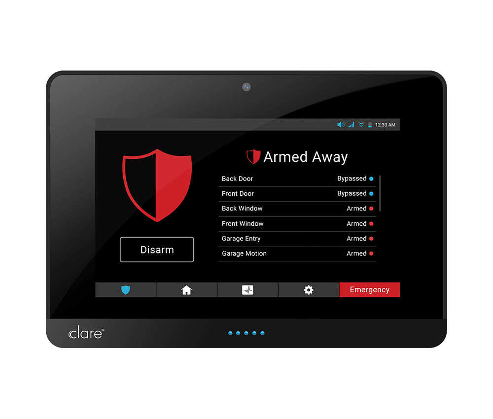 ClareOne Wireless Security and Smart Home Panel (AT&T LTE)