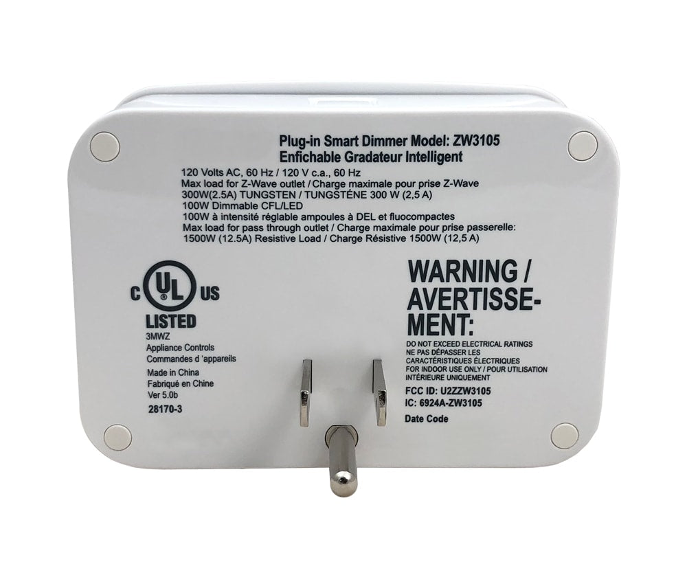ClareVue™ Plug-In Dimmer