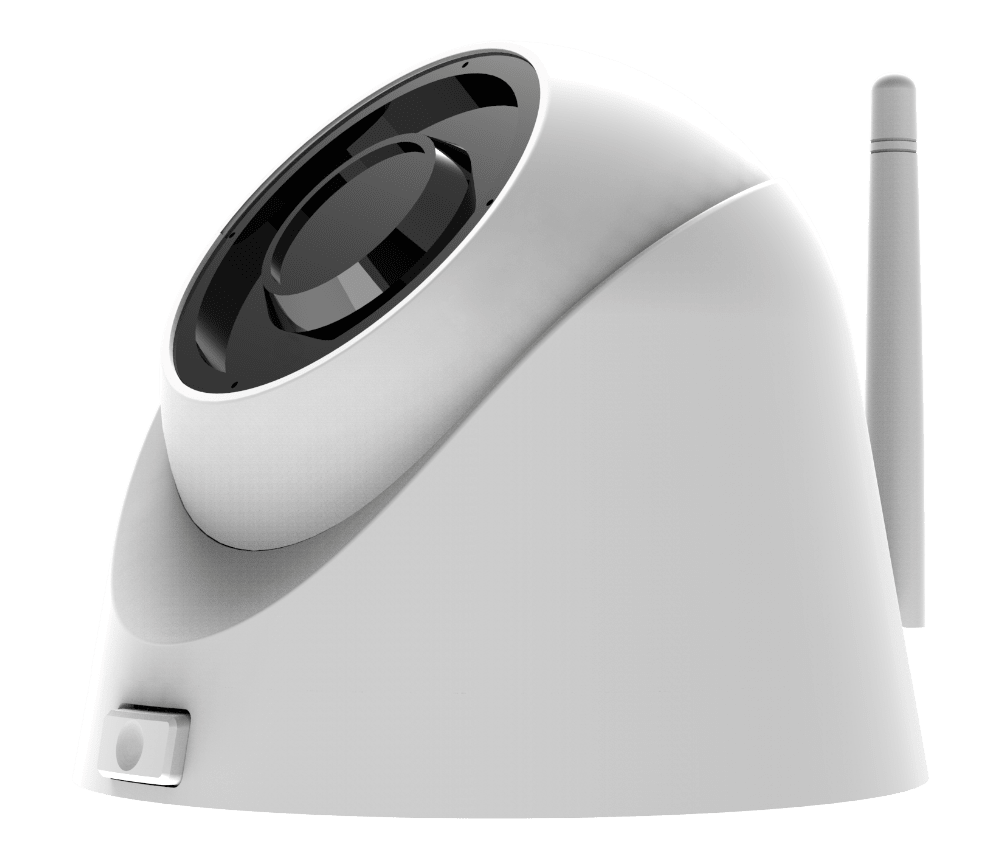 ClareVision 4MP IP Wi-Fi Turret Camera (White)