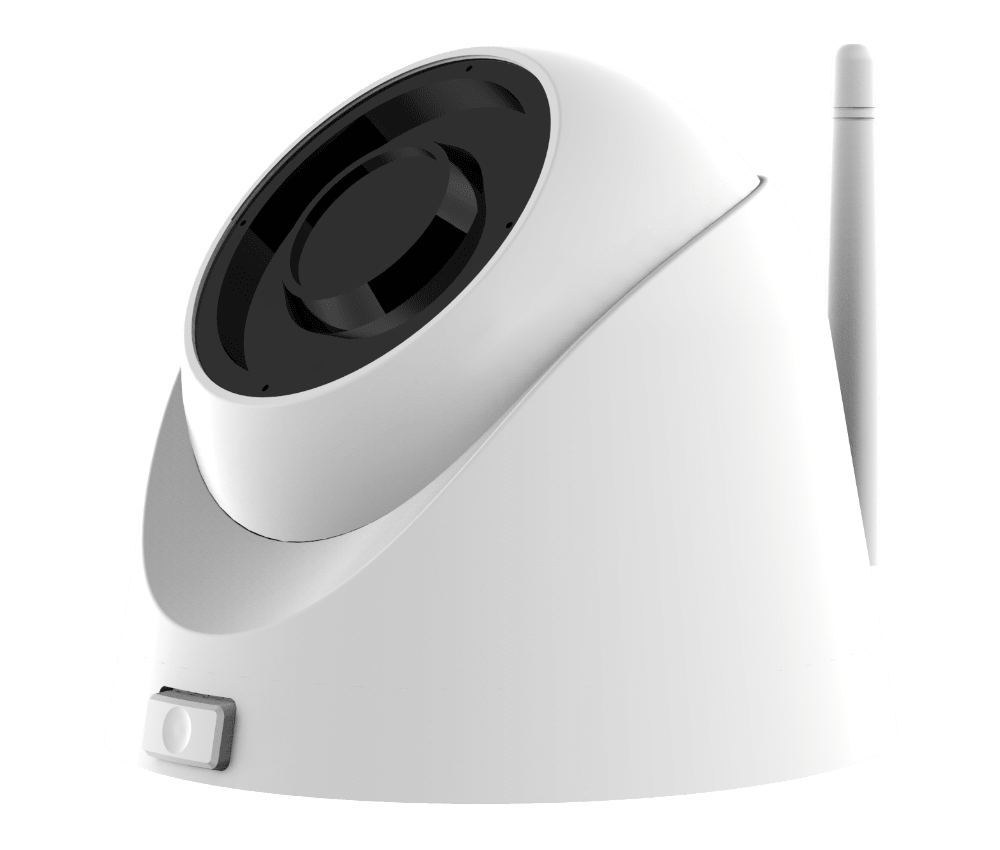 ClareVision 4MP IP Wi-Fi Turret Camera (White)