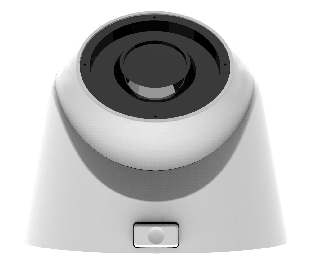 ClareVision 4MP IP Wi-Fi Turret Camera (White)
