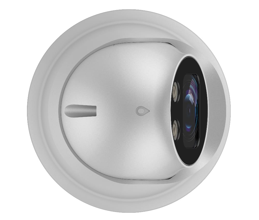 ClareVision 8MP IP Turret Camera (White)