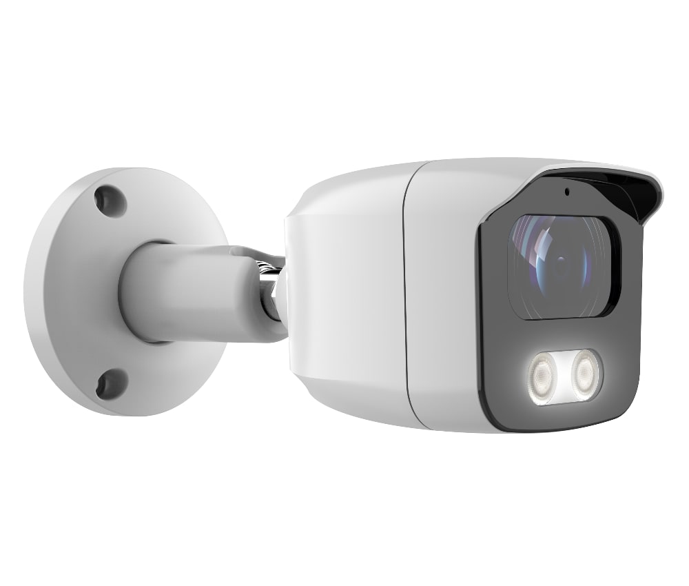 ClareVision 4MP IP Performance Series Color at Night Bullet Camera (White)