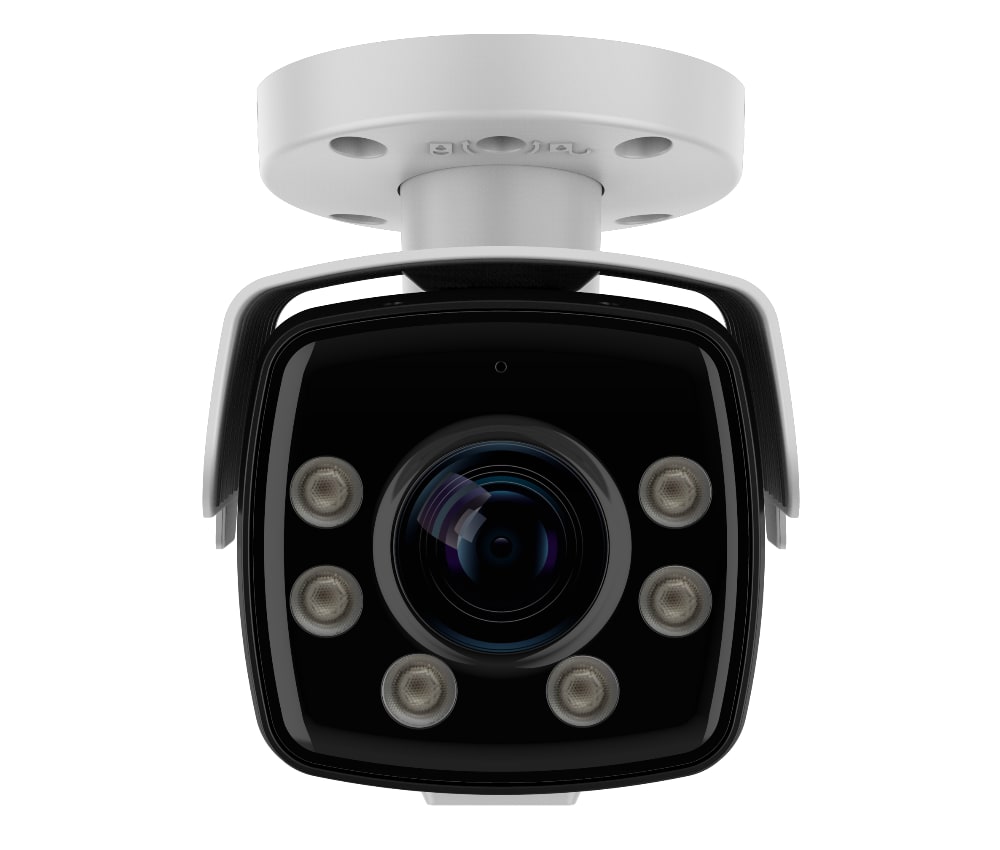ClareVision 8MP IP Performance Series Motorized Varifocal Color at Night Bullet Camera (White)