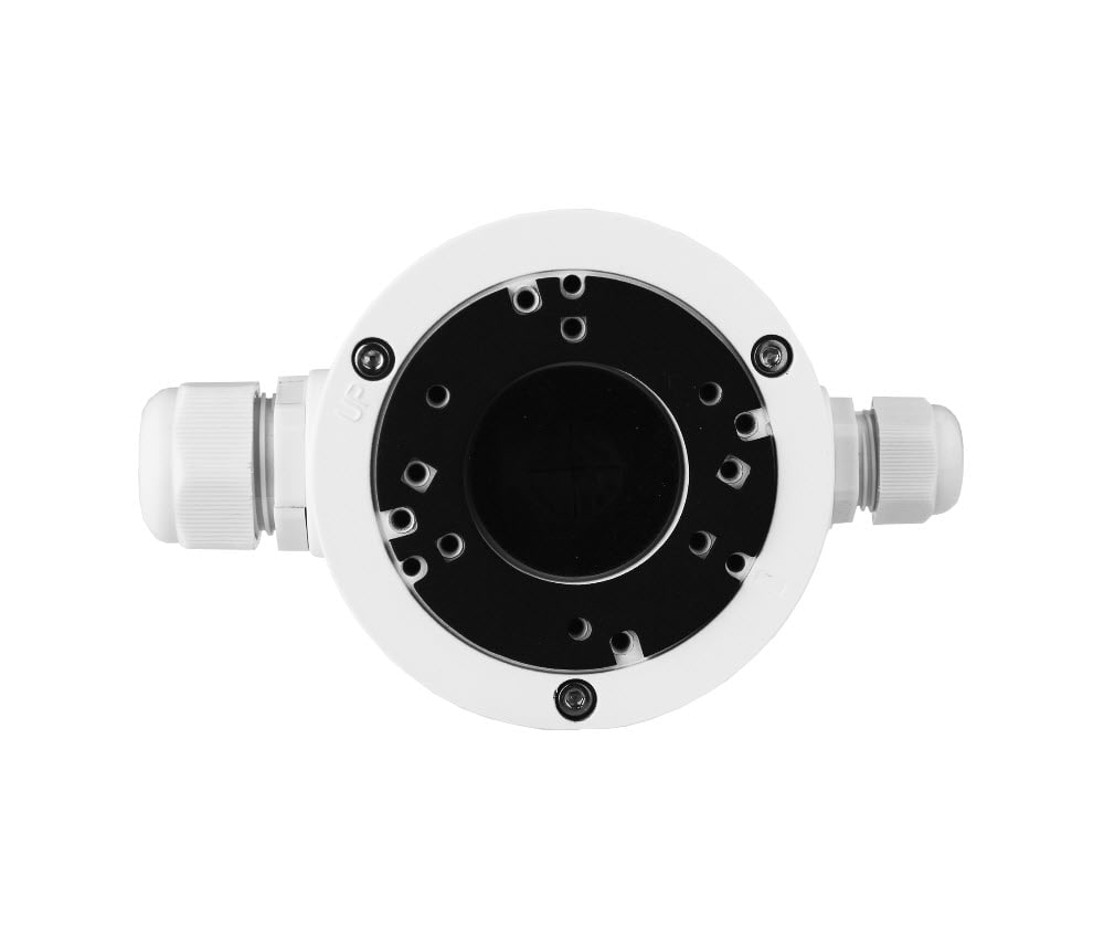 ClareVision Junction Box for VF Bullet and Fixed Lens Turret Cameras (White)