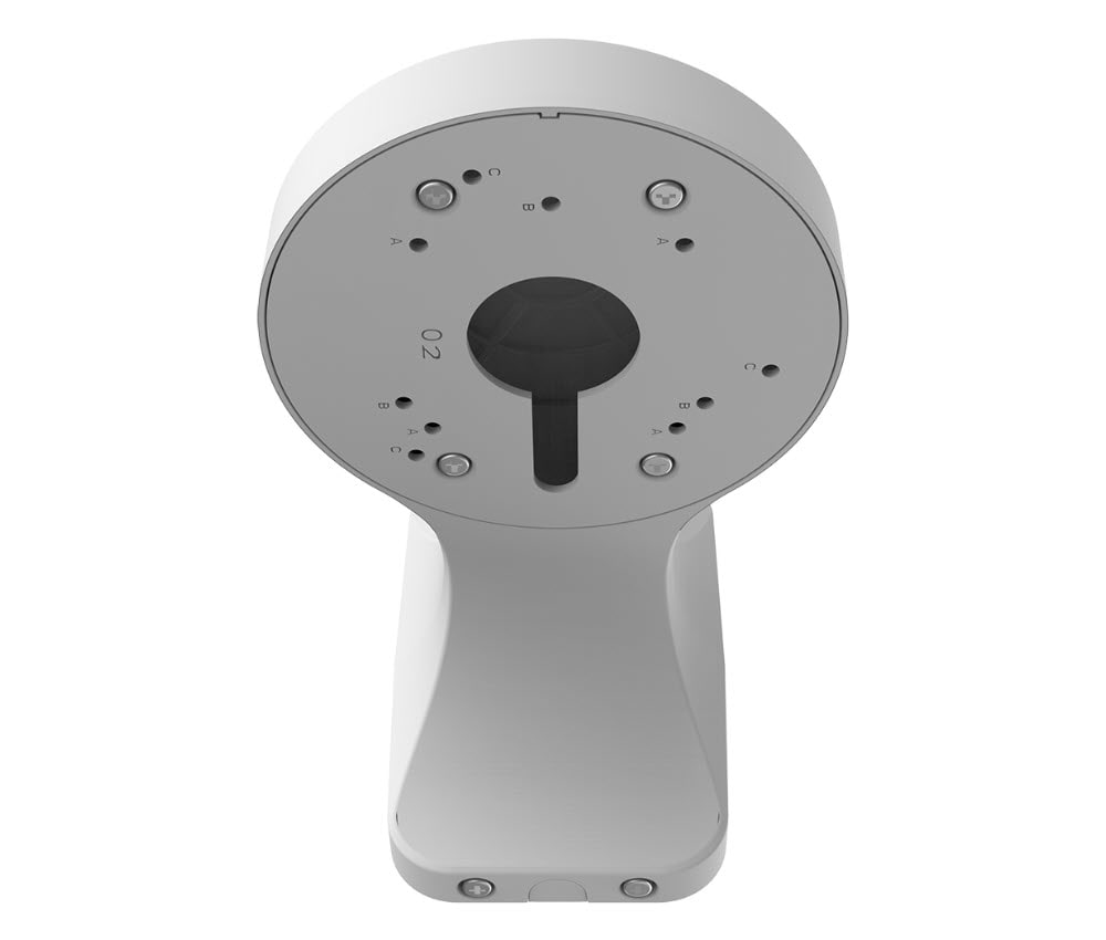 ClareVision Wall Bracket for Fixed Lens Turret Cameras (White)