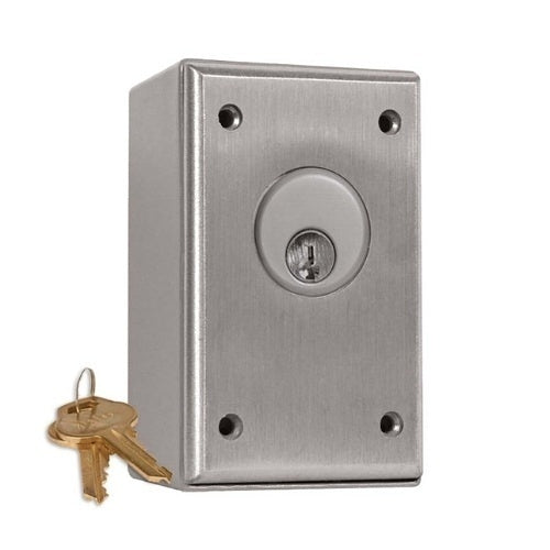 Camden CM-1070-7124 SWBOX Single Pole Double Throw Momentary Switch, Green