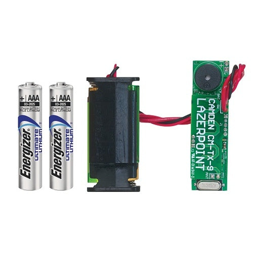 Camden CM-TX9-L2 Wall Switch Transmitter with AAA Lithium Batteries, 915 MHz