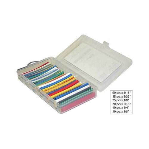 Circuit-Test HeatShrink Kit 2:1 Color 160 pieces of 4\\" lengths
