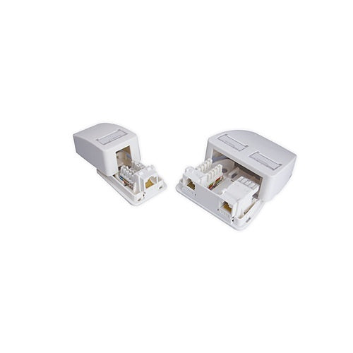 Primex 125-0962-WT Surface Mount Wall Port, 1 Port, White