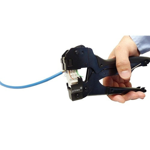 Primex 125-1402 Crimping Tool, 180°, Black