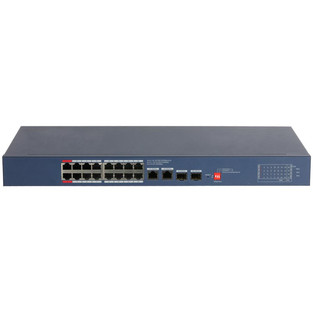 Cymbol 20-Port Cloud Managed Desktop Gigabit Switch with 16-Port PoE