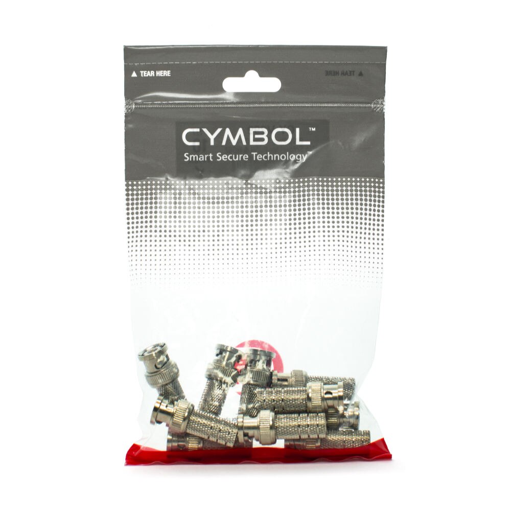 Cymbol BNC Plug Twist-On [No Solder] for RG59 – 10 pcs.