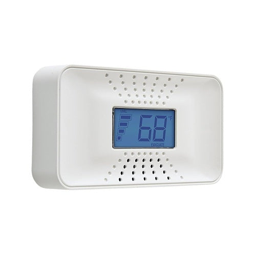 First Alert 1039749 10-Year Battery Carbon Monoxide Alarm with Digital Temperature Display