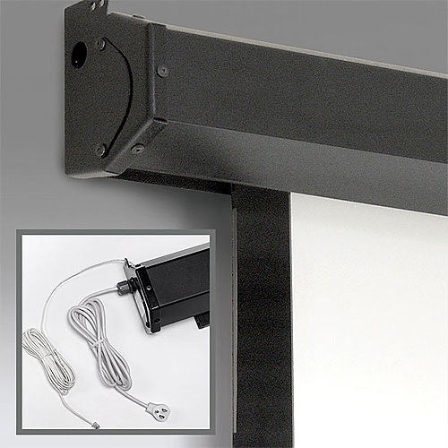 Draper 101642QU Premier 165\\" Electric Projection Screen with Quiet and Low Voltage Motor