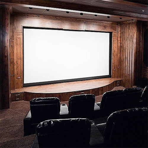 Draper 101642QU Premier 165\\" Electric Projection Screen with Quiet and Low Voltage Motor