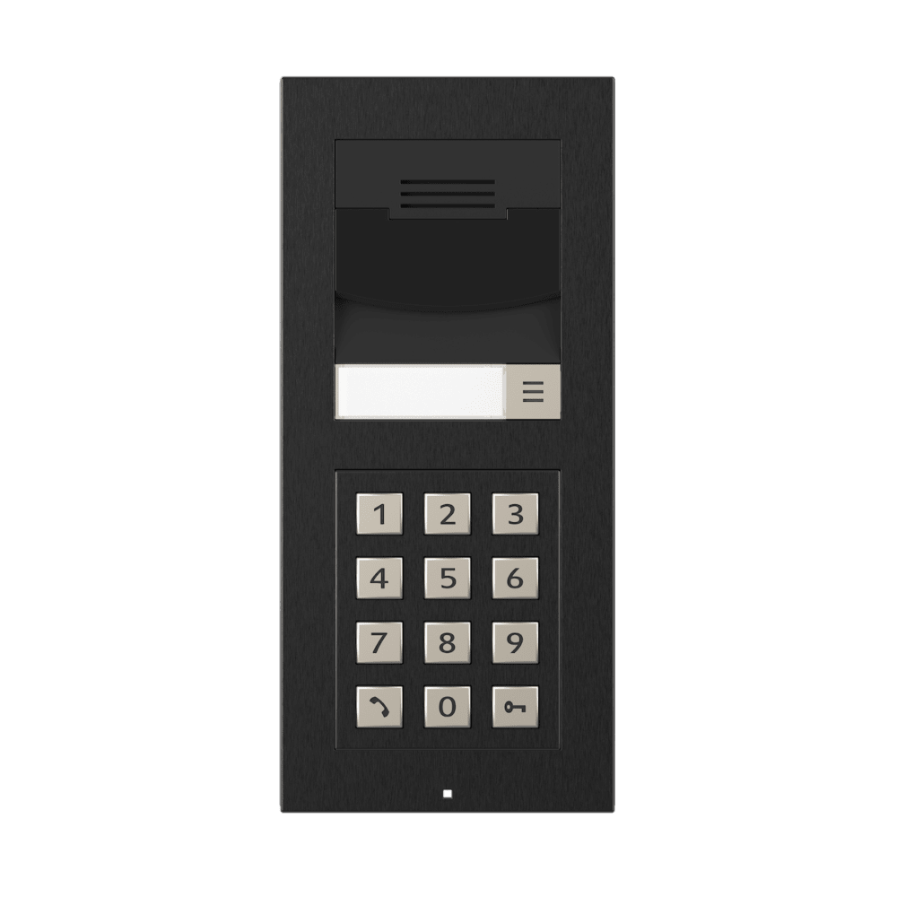 Control4 DS2 2-Module Keypad Door Station - Flush Mount - Venetian Bronze