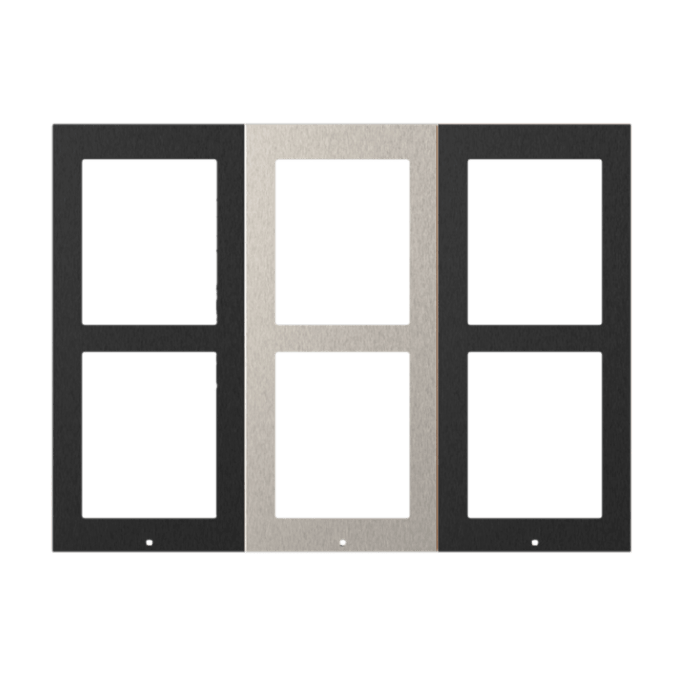 Control4 DS2 2-Module Touch Door Station - Surface Mount - Black