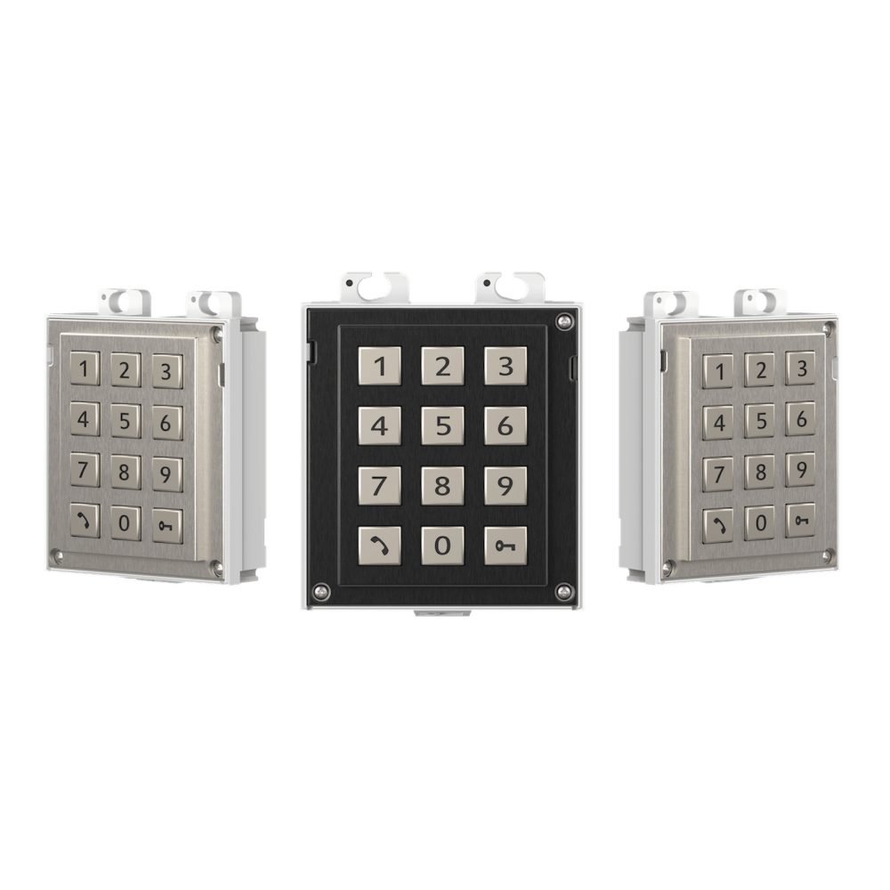 Control4 DS2 2-Module Keypad Door Station - Flush Mount - Black