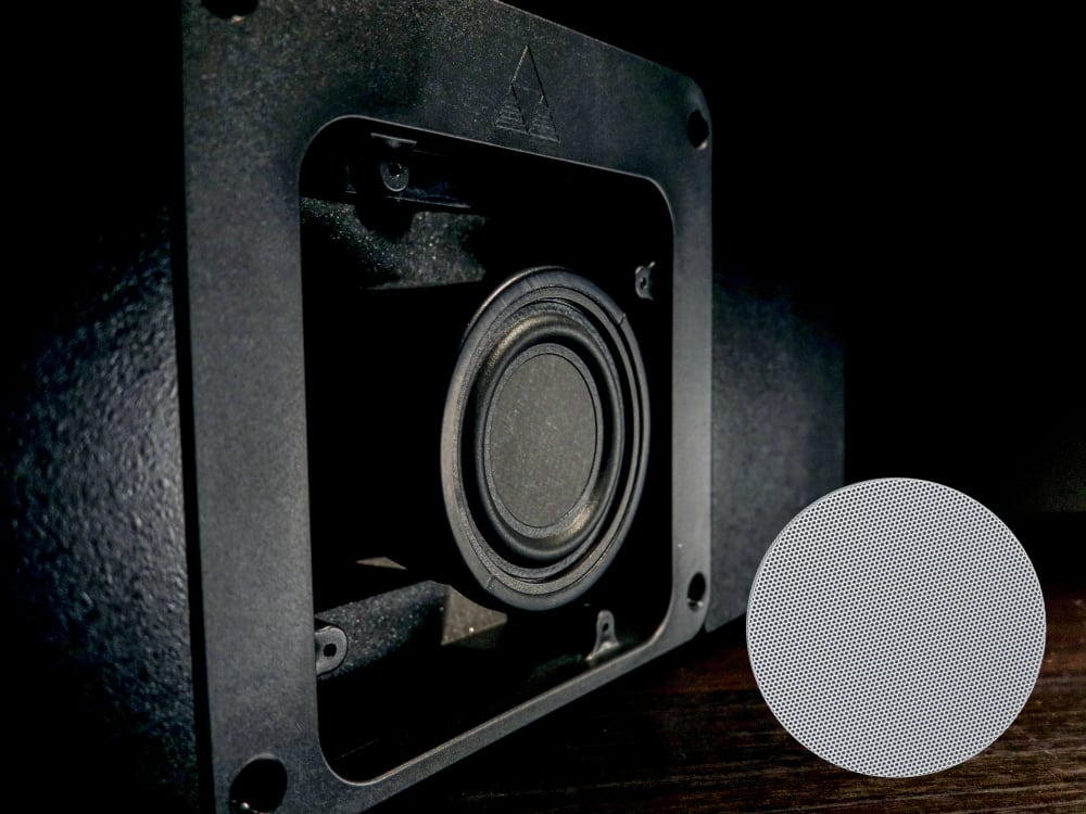Triad InCeiling DS4/9 FR with Round Frameless Grille