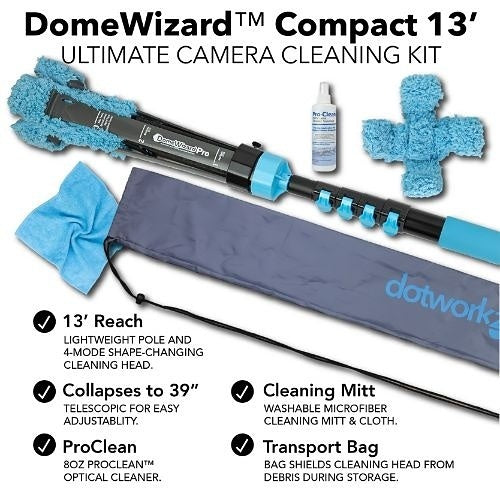 Dotworkz DW-COMPPKG-13 DomeWizard Compact 13\' Ultimate Camera Cleaning Kit