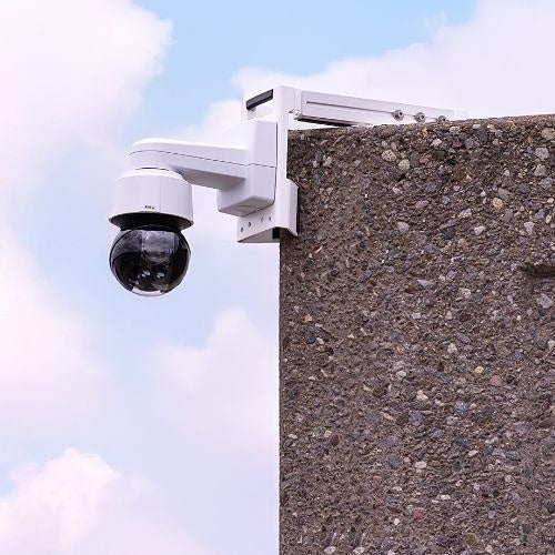 Dotworkz Z-BRACKET Non-Penetrating Rooftop and Parapet Camera Mount for PTZ and Dome Cameras