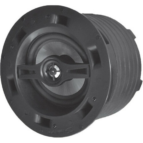 Beale Street IC6-BB 6.5\\" Carbon Fiber In-Ceiling 2-Way Speaker Powered by Sonic Vortex, White Grill