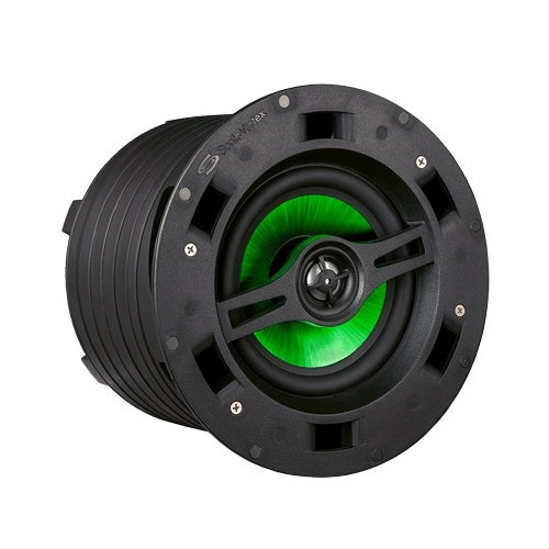 Beale Street IC8-MB 8\\" In-Ceiling 2-Way Speaker with 1\\" Aluminum Dome Pivoting Tweeter