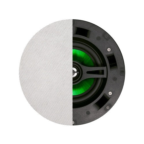 Beale Street IC8-MB 8\\" In-Ceiling 2-Way Speaker with 1\\" Aluminum Dome Pivoting Tweeter